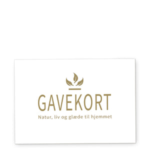 Giftcard for delivery in Denmark